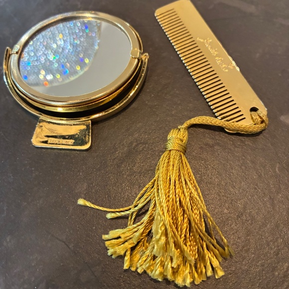 Vintage Judith Leiber red garnet clasp crystal clutch - Picture 6 of 6